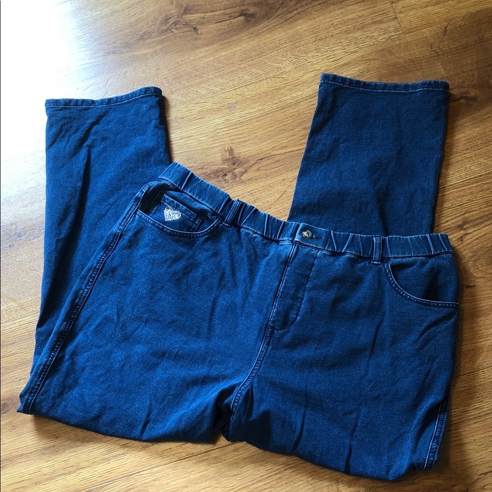 Quacker Factory Blue Denim jeans